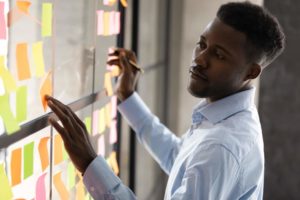 Un collaborateur coaché dans le cadre d'un accompagnement managerial